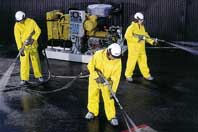 Industrial cleaning applications